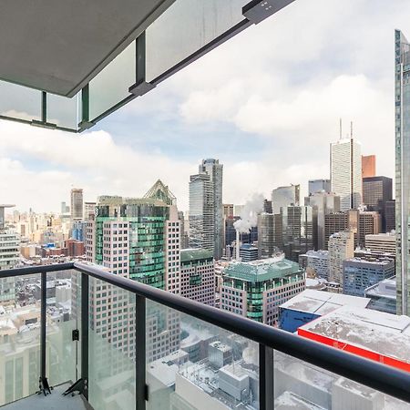 Luxury 1Br Condo - King Bed With City Views โตรอนโต ภายนอก รูปภาพ